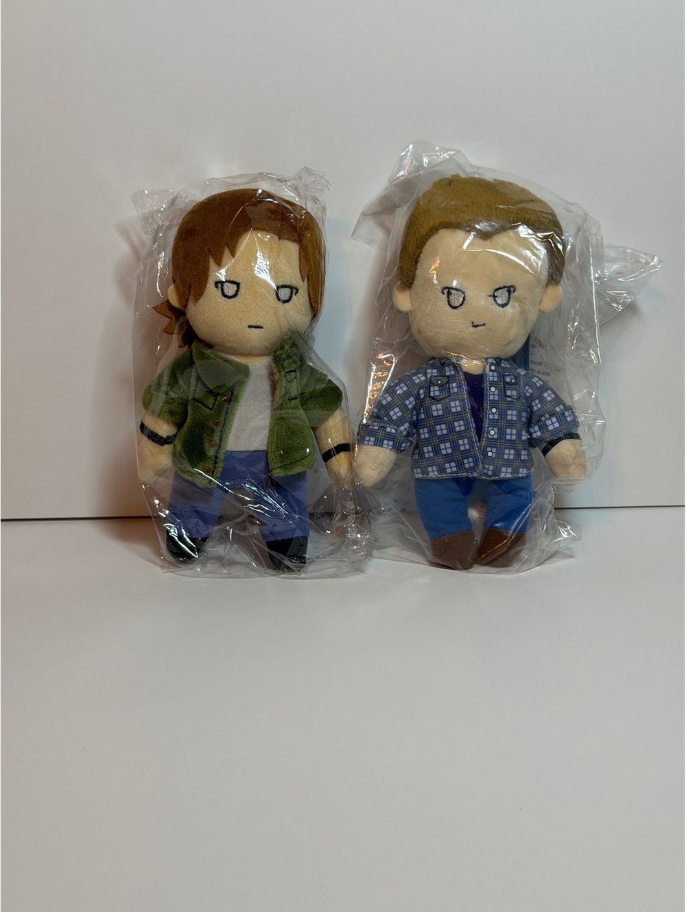 Supernatural Sam & Dean Winchester CultureFly Plushies.
